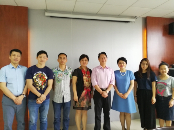 台湾兰阳技术学院国际交流中心代表来访我校...